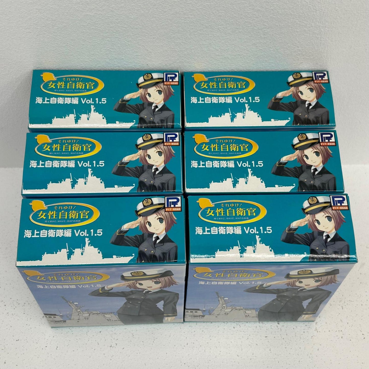 フィギュア 6個セット それゆけ!女性自衛官 Vol.1.5 海上自衛隊編 海上自衛隊編【フィギュア】【イオン広店】
