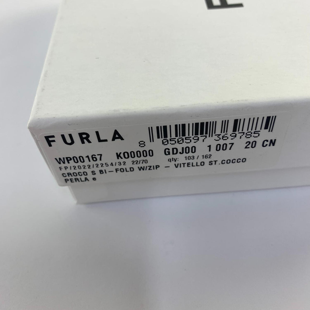 その他ファッション雑貨 【★加古川物流】中古 フルラ FURLA ダフネ 三つ折り財布 状態良好 .,【124】【加古川物流】