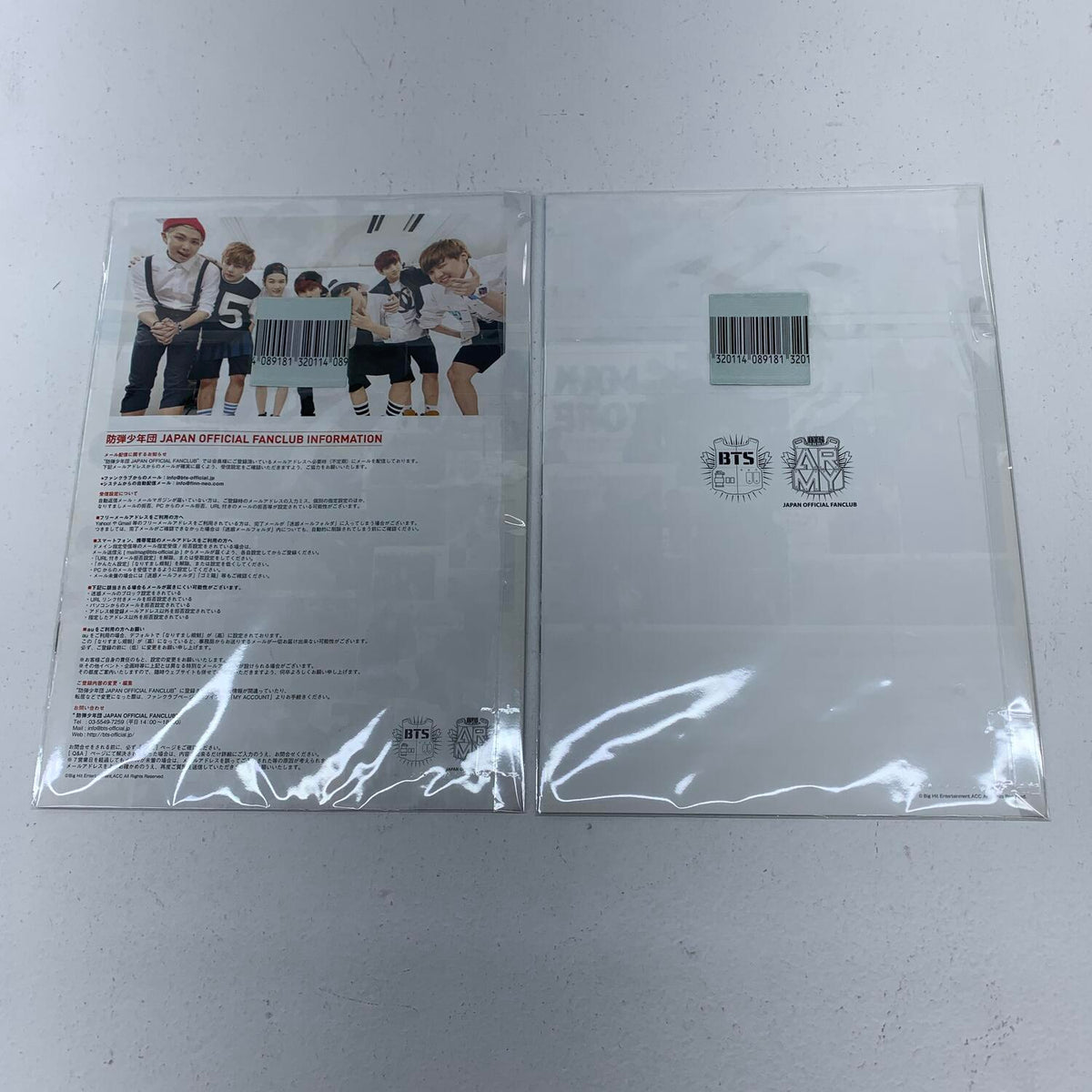 BTS JAPAN OFFICIAL FANCLUB MAGAZINE vol.1 vol.2 セット**