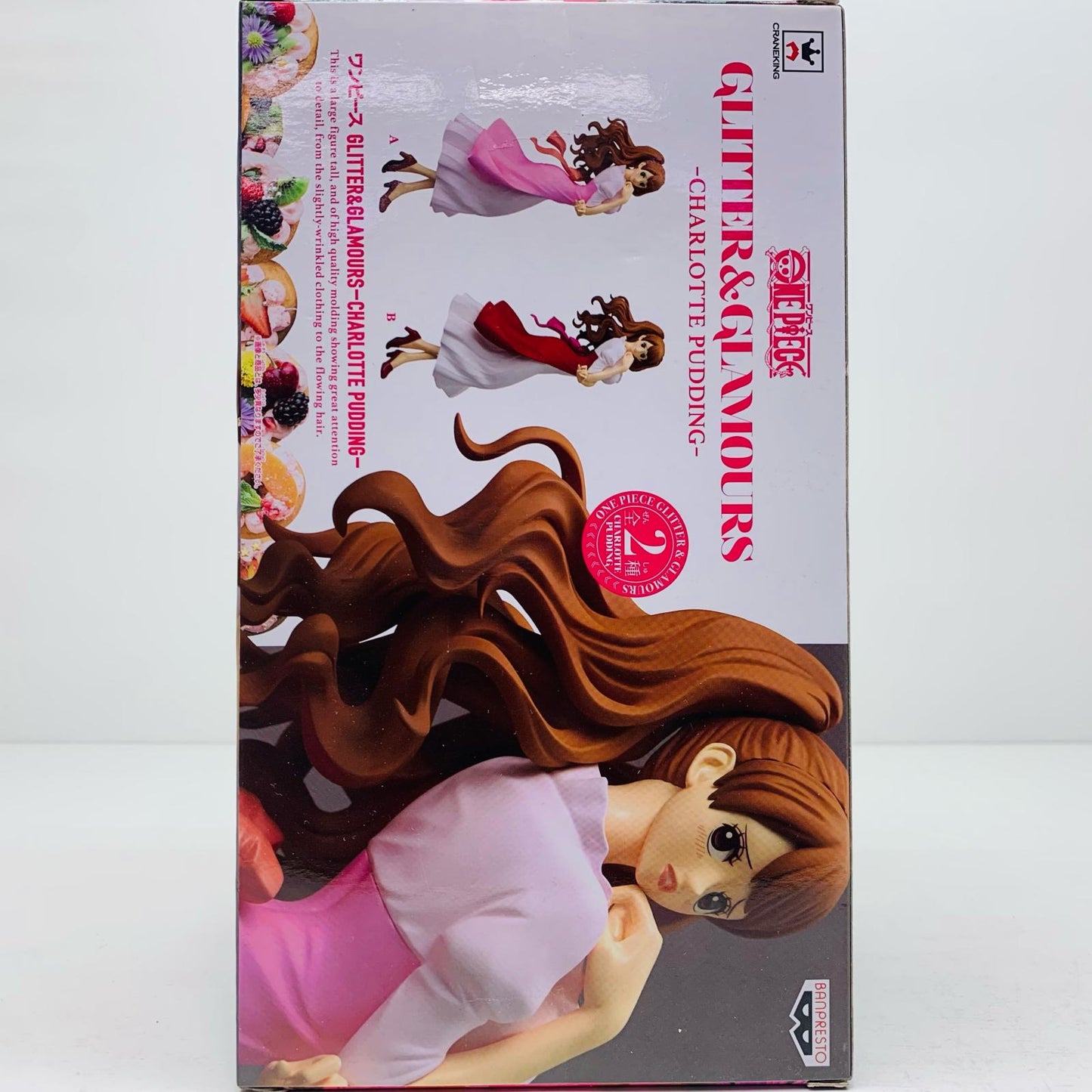 【中古】 シャーロット・プリン(ピンク)「ワンピース」GLITTER&GLAMOURS-CHARLOTTEPUDDING- ワンピース フィギュア シャーロット・プリン ピンク GLITTER&GLAMOURS 38912【フィギュア】【飾磨店】