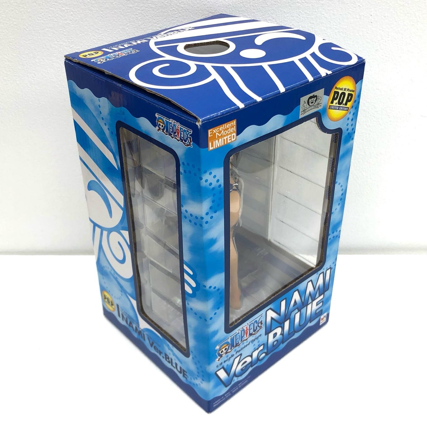 【中古】 ワンピース フィギュア ナミ Ver.BLUE P.O.P LIMITED EDITION エクセレントモデル【フィギュア】【飾磨店】