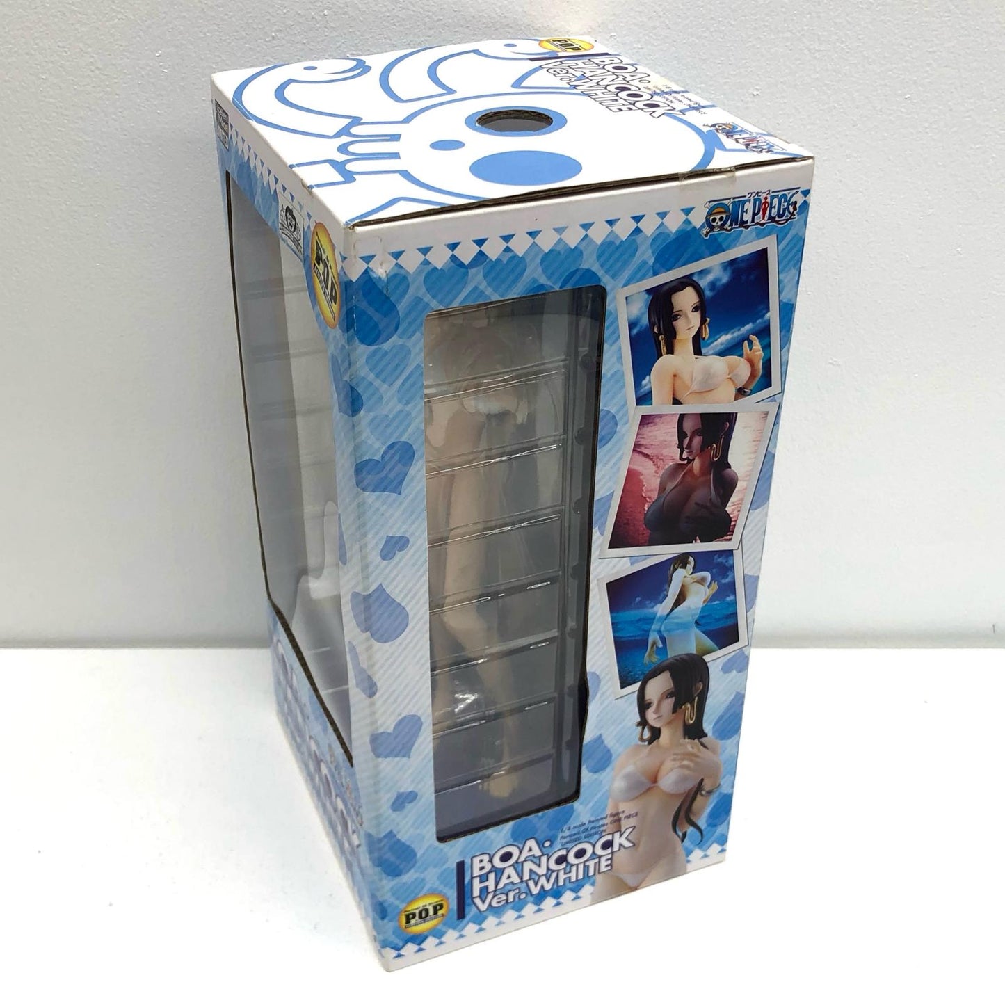 【中古】 ワンピース フィギュア ボア・ハンコック Ver.WHITE P.O.P LIMITED EDITION エクセレントモデル【フィギュア】【飾磨店】