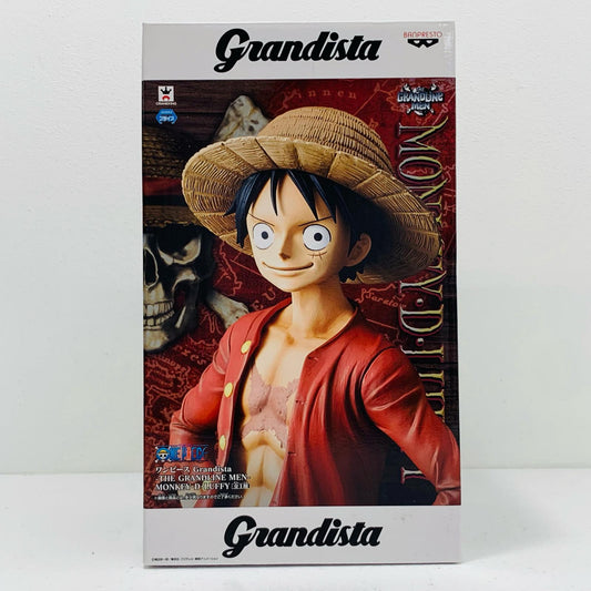 【中古】 モンキー・D・ルフィ「ワンピース」Grandista-THEGRANDLINEMEN-MONKEY・D・LUFFY【フィギュア】