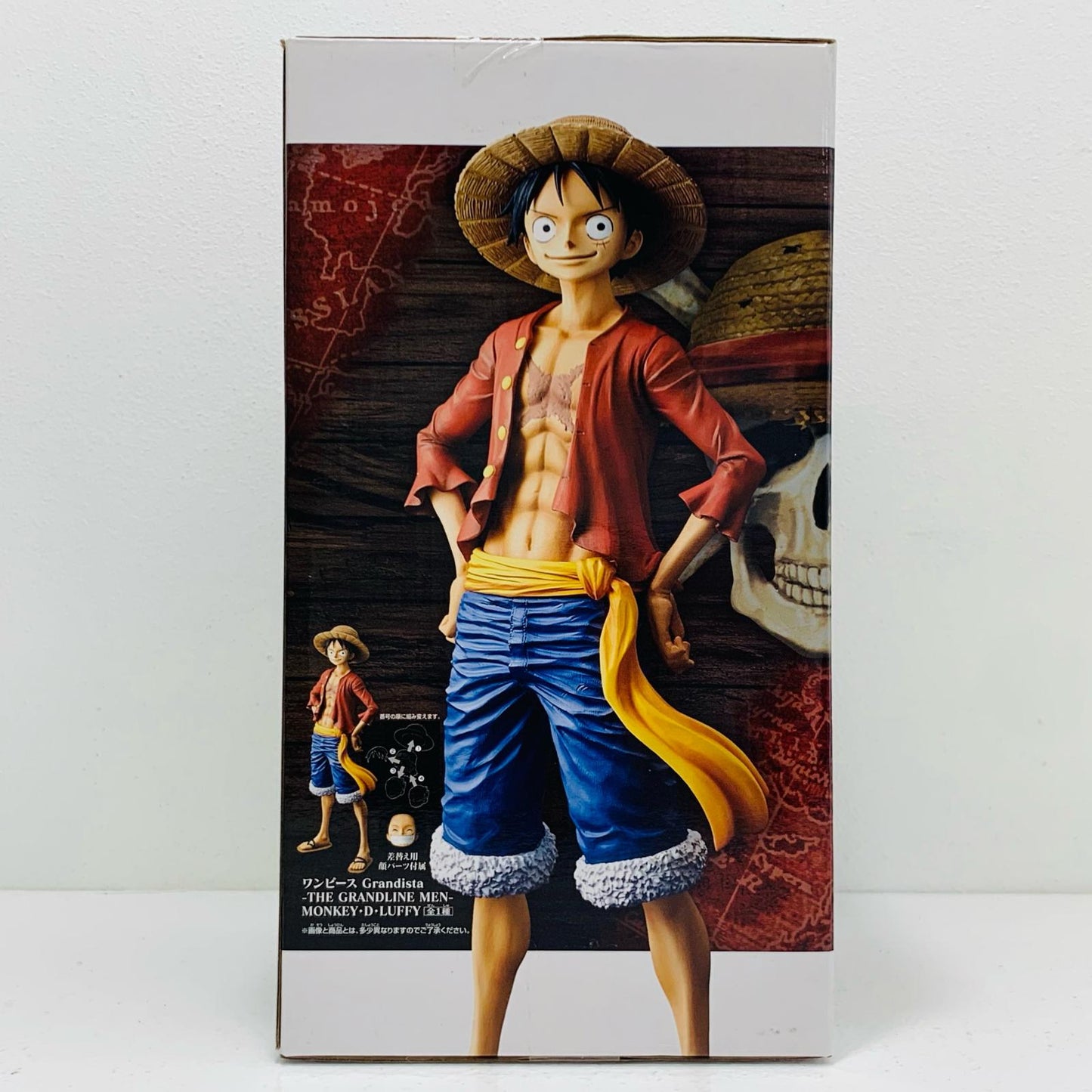 【中古】 モンキー・D・ルフィ「ワンピース」Grandista-THEGRANDLINEMEN-MONKEY・D・LUFFY【フィギュア】