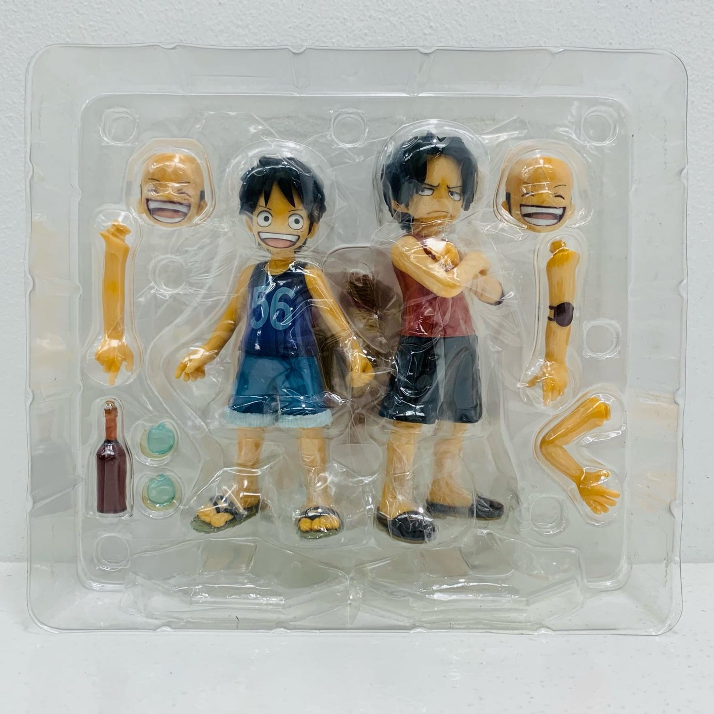【中古】 ワンピース フィギュア ルフィ&エース P.O.P CB-EX 兄弟の絆【フィギュア】【飾磨店】