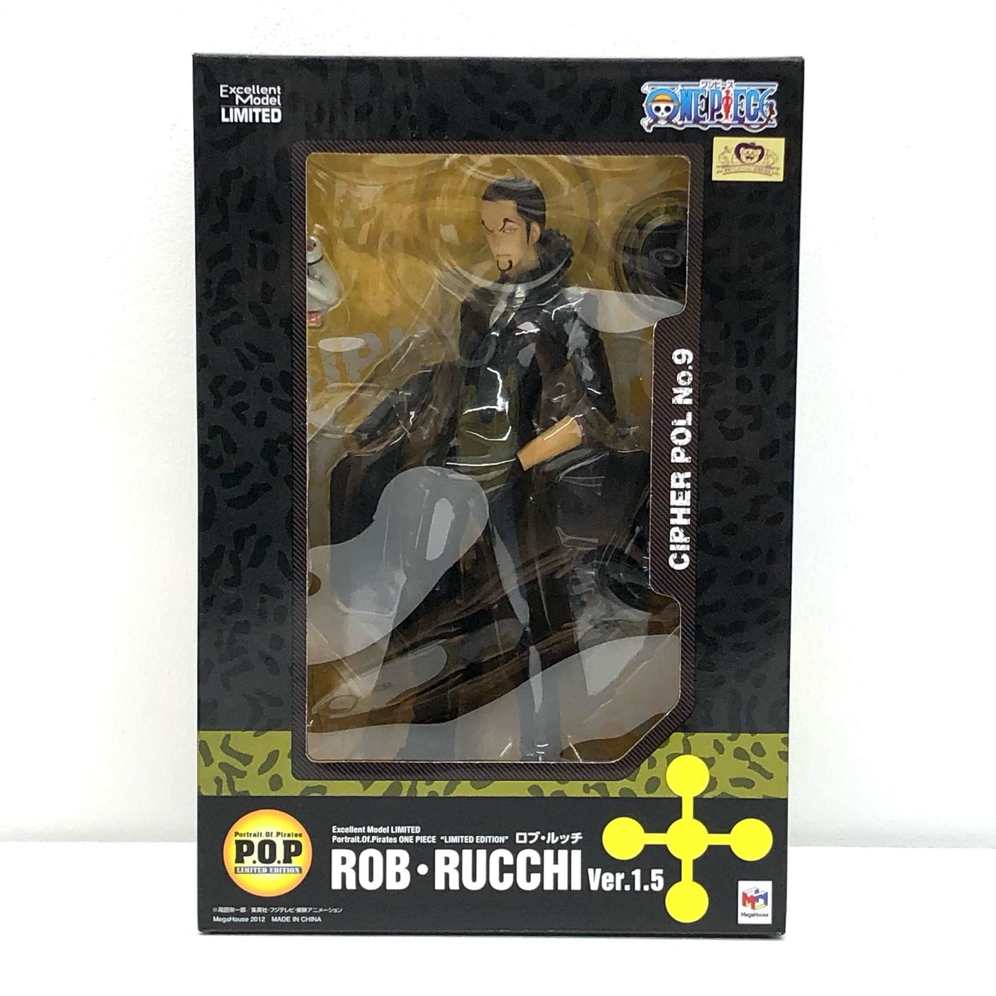 【中古】 ワンピース フィギュア ロブ・ルッチ P.O.P LIMITED エクセレントモデル【フィギュア】【飾磨店】