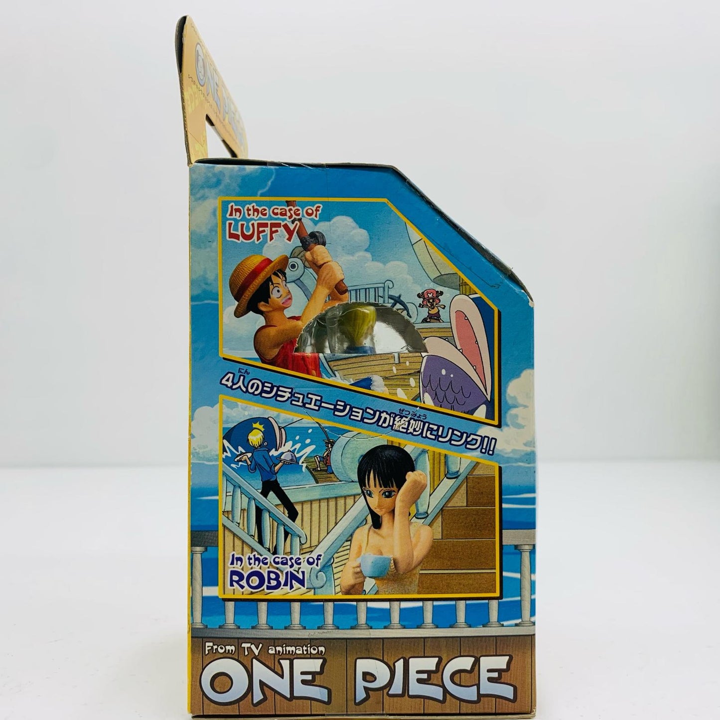 【中古】 サンジ「ワンピース」ゆれるゴーイングメリー号フィギュア【フィギュア】