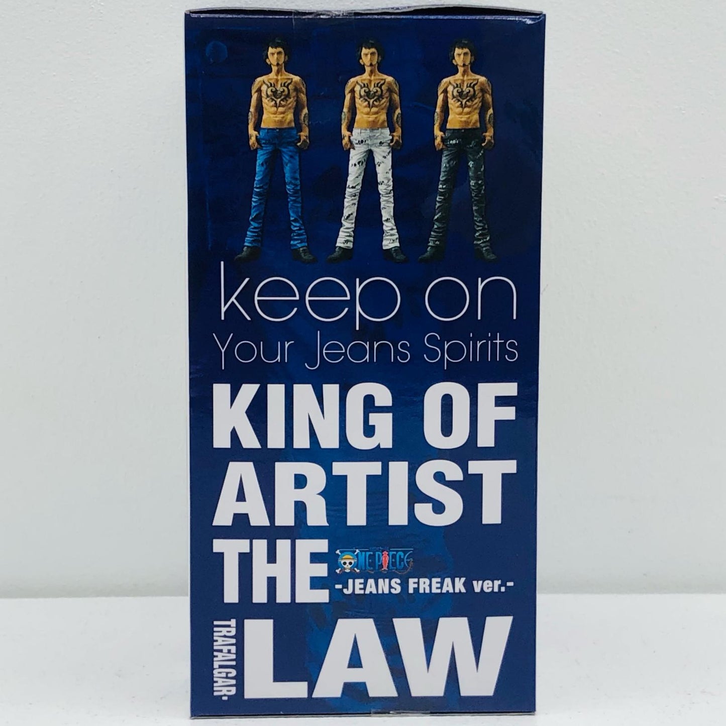【中古】 ロー(ブルー)KINGOFARTIST/THETRAFALGAR.LAW-JEANSFREAKver.-「ワンピース」【フィギュア】