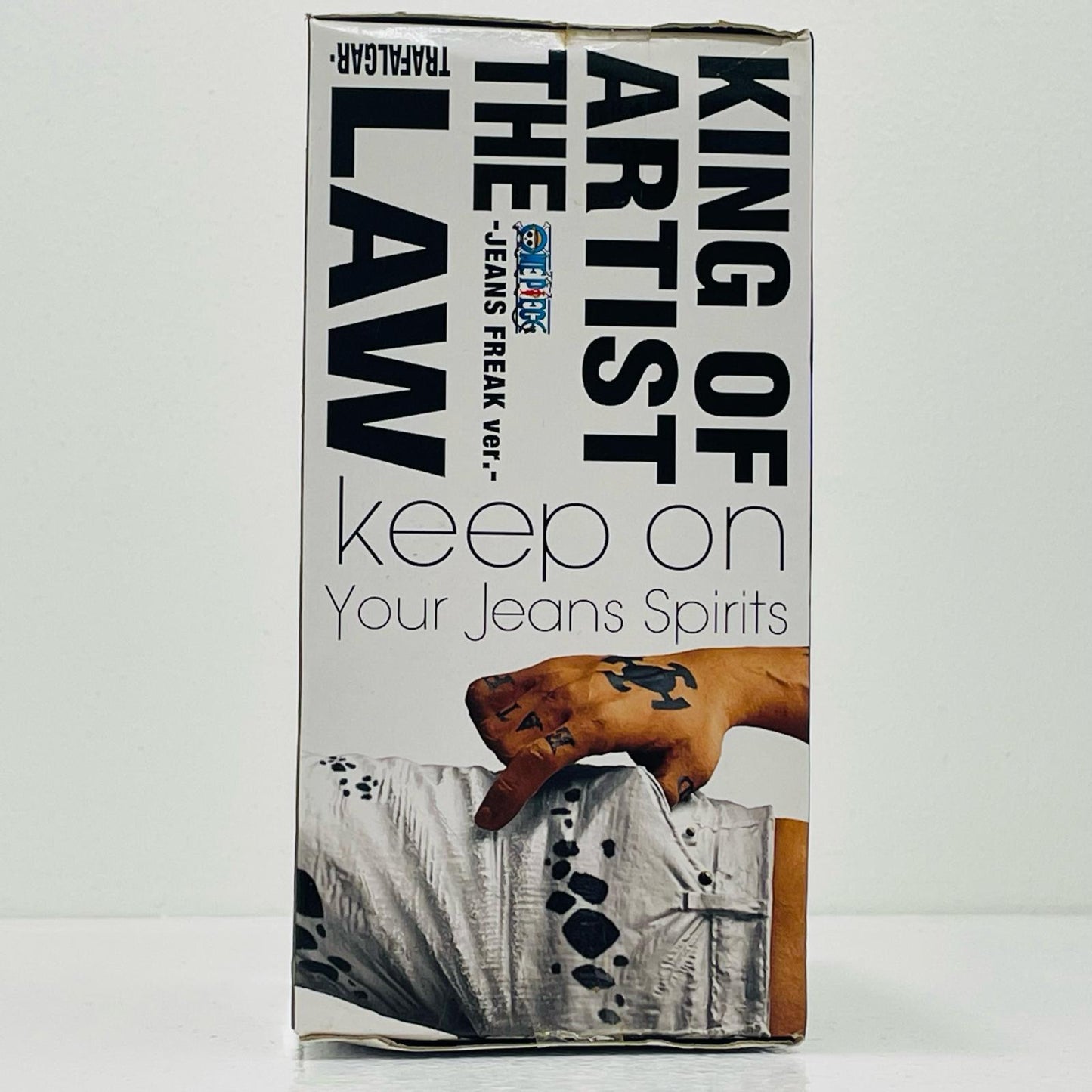 【中古】 ロー(ホワイト)KINGOFARTIST/THETRAFALGAR.LAW-JEANSFREAKver.-「ワンピース」【フィギュア】