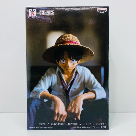 【中古】 モンキー・D・ルフィ「ワンピース」CREATOR×CREATOR-MONKEY・D・LUFFY-【フィギュア】