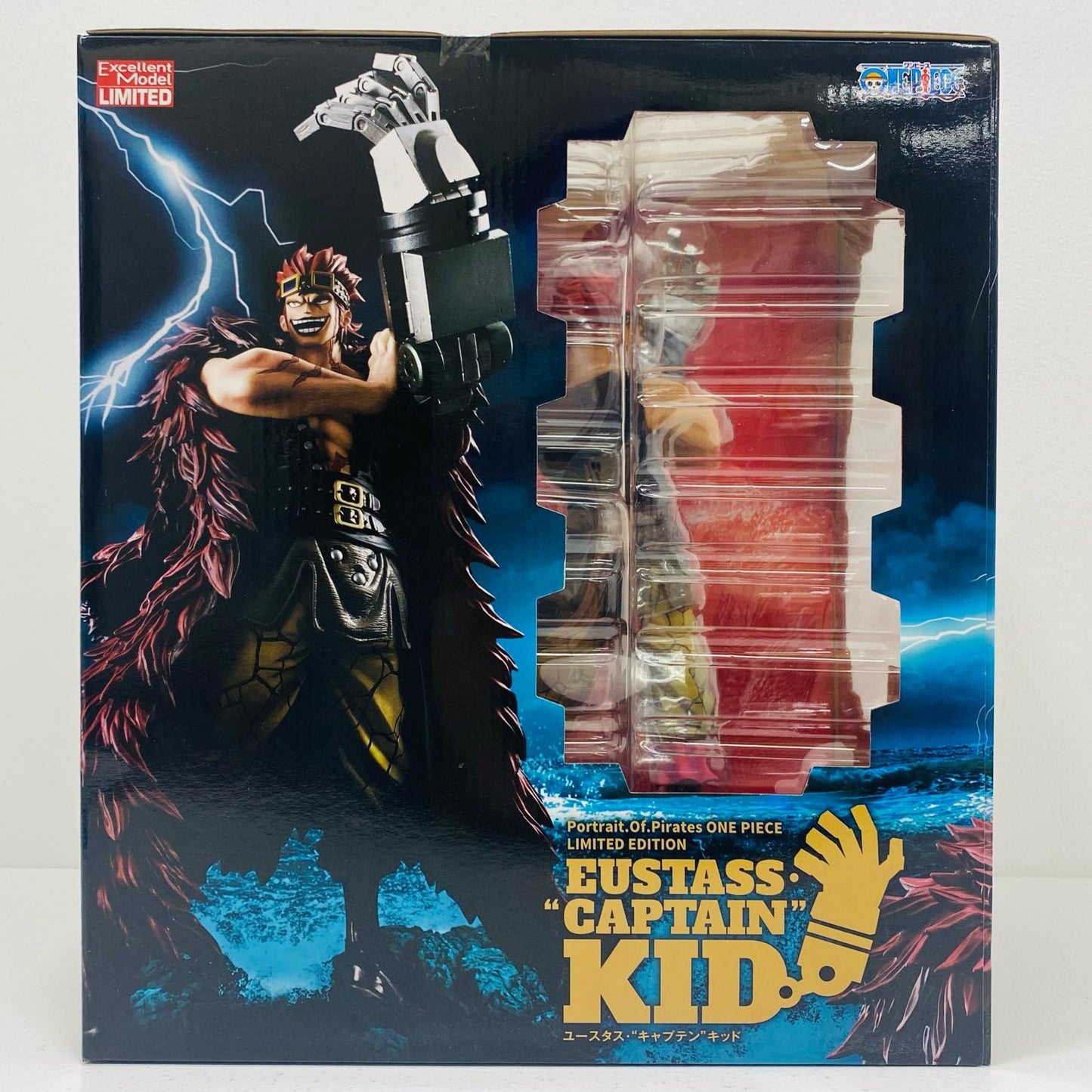【中古】 ユースタス・“キャプテン”キッド エクセレントモデル ワンピース フィギュア ユースタス・キャプテン”キッド P.O.P エクセレントモデル LIMITEDP.O.P“LIMITEDEDITION” オンラインショップ限定【フィギュア】【飾磨店】