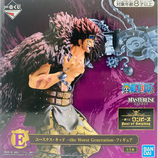 【中古】 E賞ユースタス・キッド-theWorstGeneration-MASTERLISEEXPIECEフィギュア「BestofOmnibus/一番くじワンピース」【フィギュア】【加古川物流】