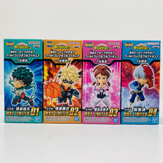 【中古】 全4種セット「僕のヒーローアカデミア」WCF~1社限定~GIGO限定【フィギュア】