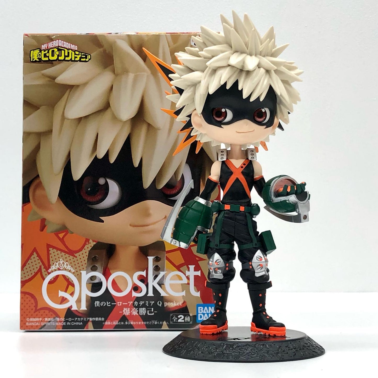 【中古】 爆豪勝己(衣装濃)「僕のヒーローアカデミア」Qposket-爆豪勝己-【フィギュア】【加古川物流】