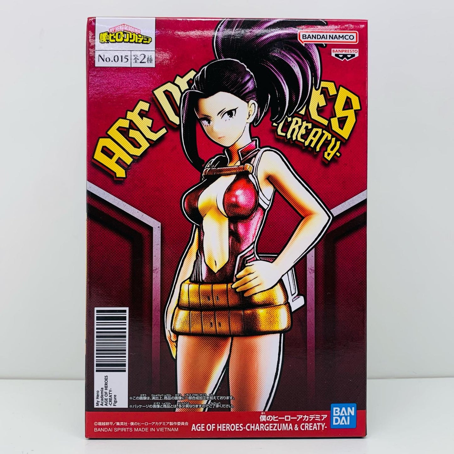 【中古】 八百万百「僕のヒーローアカデミア」AGEOFHEROES-CHARGEZUMA&CREATY-【フィギュア】