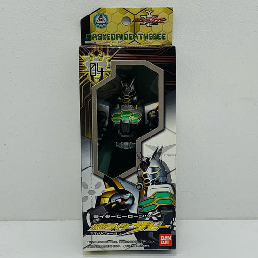 【中古】 仮面ライダーザビーマスクドフォーム「仮面ライダーカブト」ライダーヒーローシリーズK04【フィギュア】