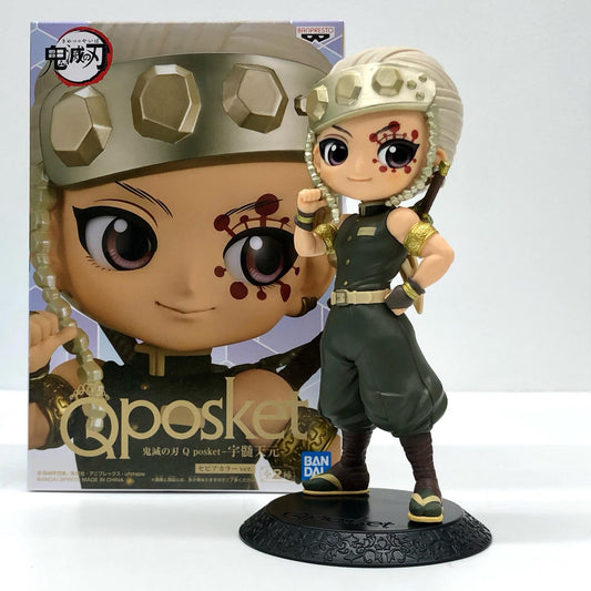 【中古】 鬼滅の刃 フィギュア 宇髄天元 B Q posket (セピアカラー) 2569008【フィギュア】【飾磨店】