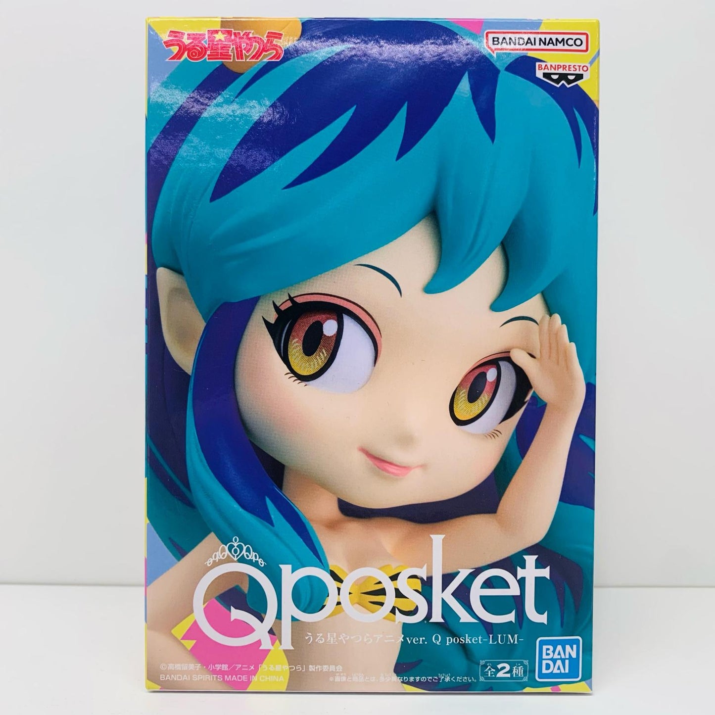 【中古】 ラムA(髪ブルー)「うる星やつら」アニメver.Qposket-LUM-【フィギュア】
