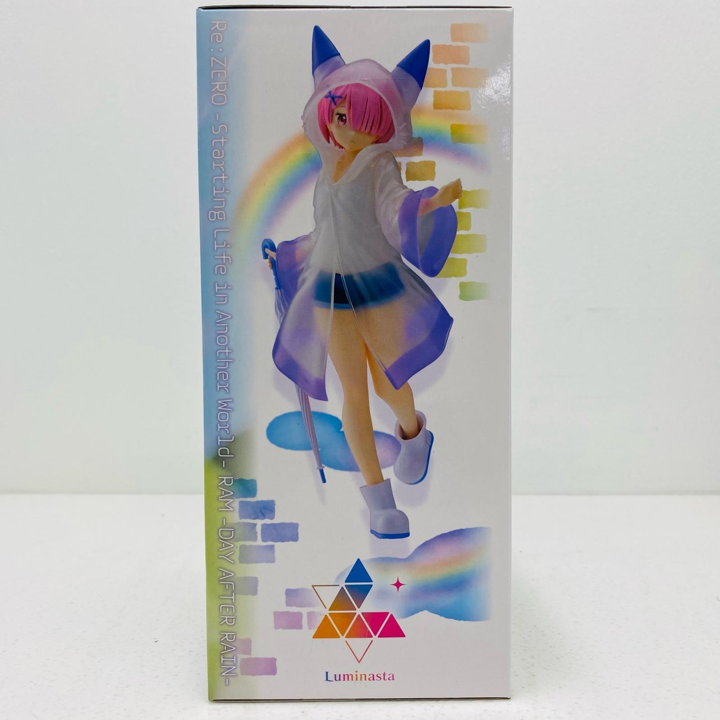 【中古】 ラム「Re:ゼロから始める異世界生活」Luminasta“ラム”-あめあがりの日-【フィギュア】【飾磨店】