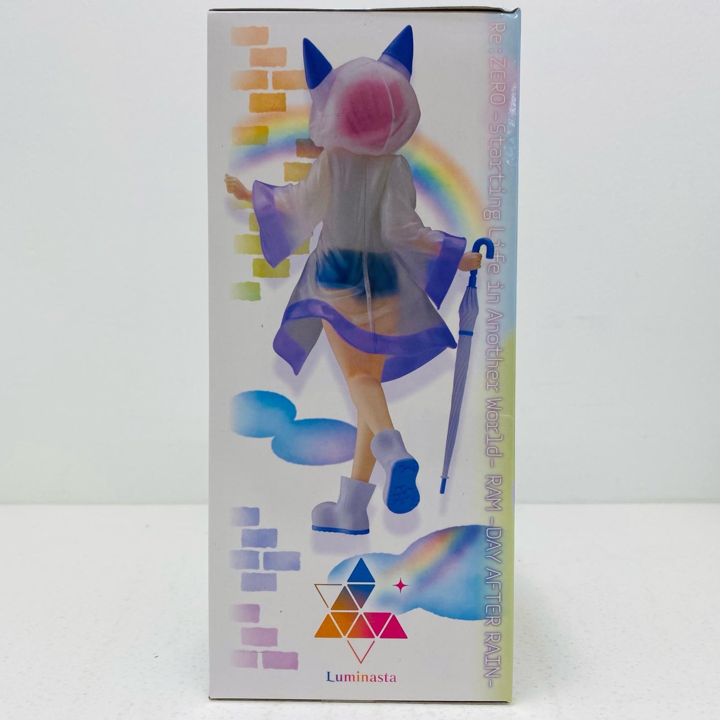 【中古】 ラム「Re:ゼロから始める異世界生活」Luminasta“ラム”-あめあがりの日-【フィギュア】【飾磨店】