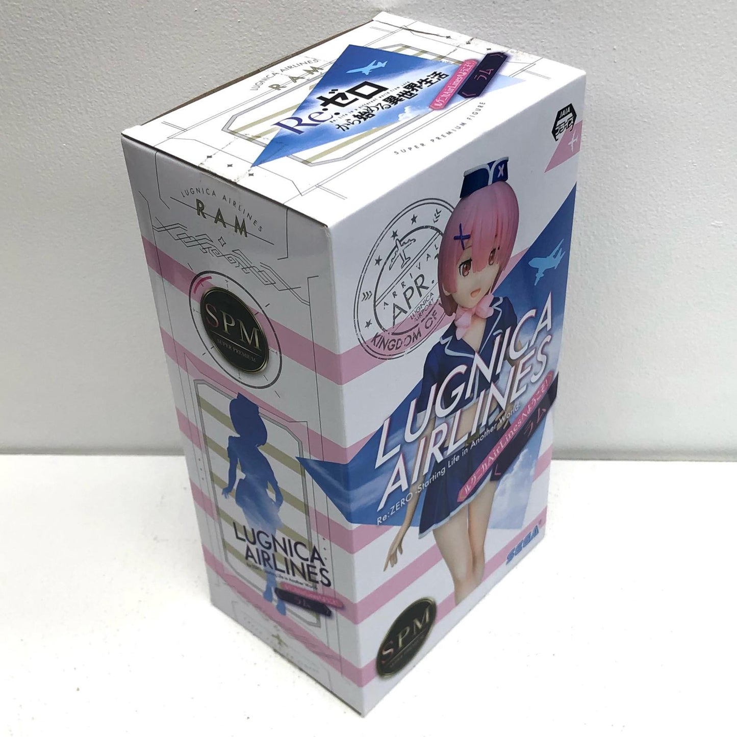 【中古】 Re:ゼロから始める異世界生活 フィギュア ラム プレミアム ルグニカAirLinesへようこそ 1035463【フィギュア】【加古川物流】