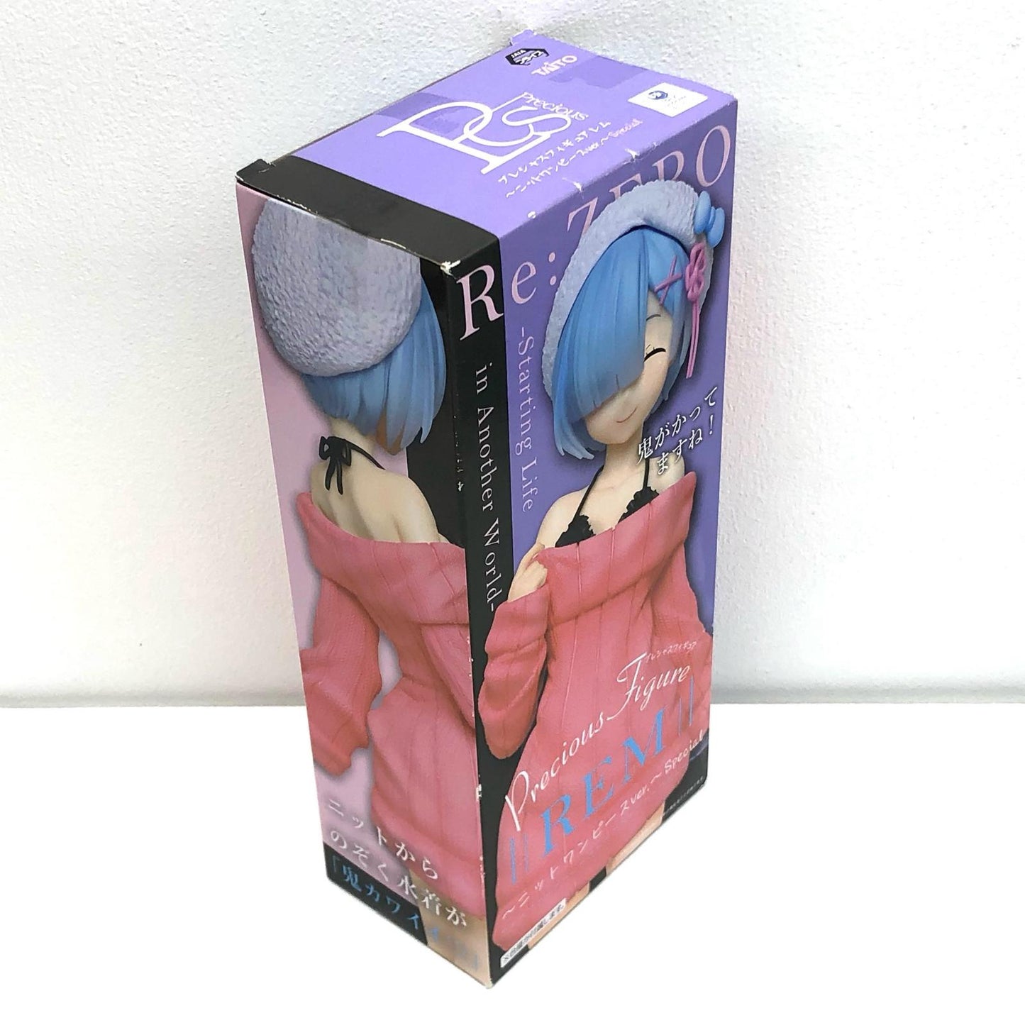 【中古】 レム~ニットワンピースver.~Specialセガ限定プレシャスフィギュア「Re:ゼロから始める異世界生活MemorySnow」【フィギュア】【飾磨店】