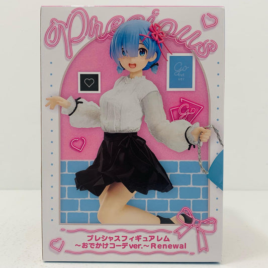 【中古】 レム~おでかけコーデver.~Renewal-プレシャスフィギュア「Re:ゼロから始める異世界生活」【フィギュア】【飾磨店】
