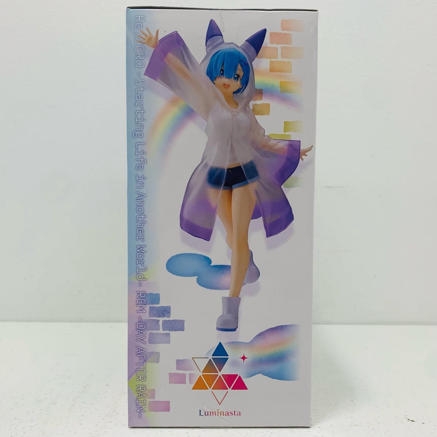 【中古】 レム「Re:ゼロから始める異世界生活」Luminastaフィギュア“レム”-あめあがりの日-【フィギュア】【飾磨店】