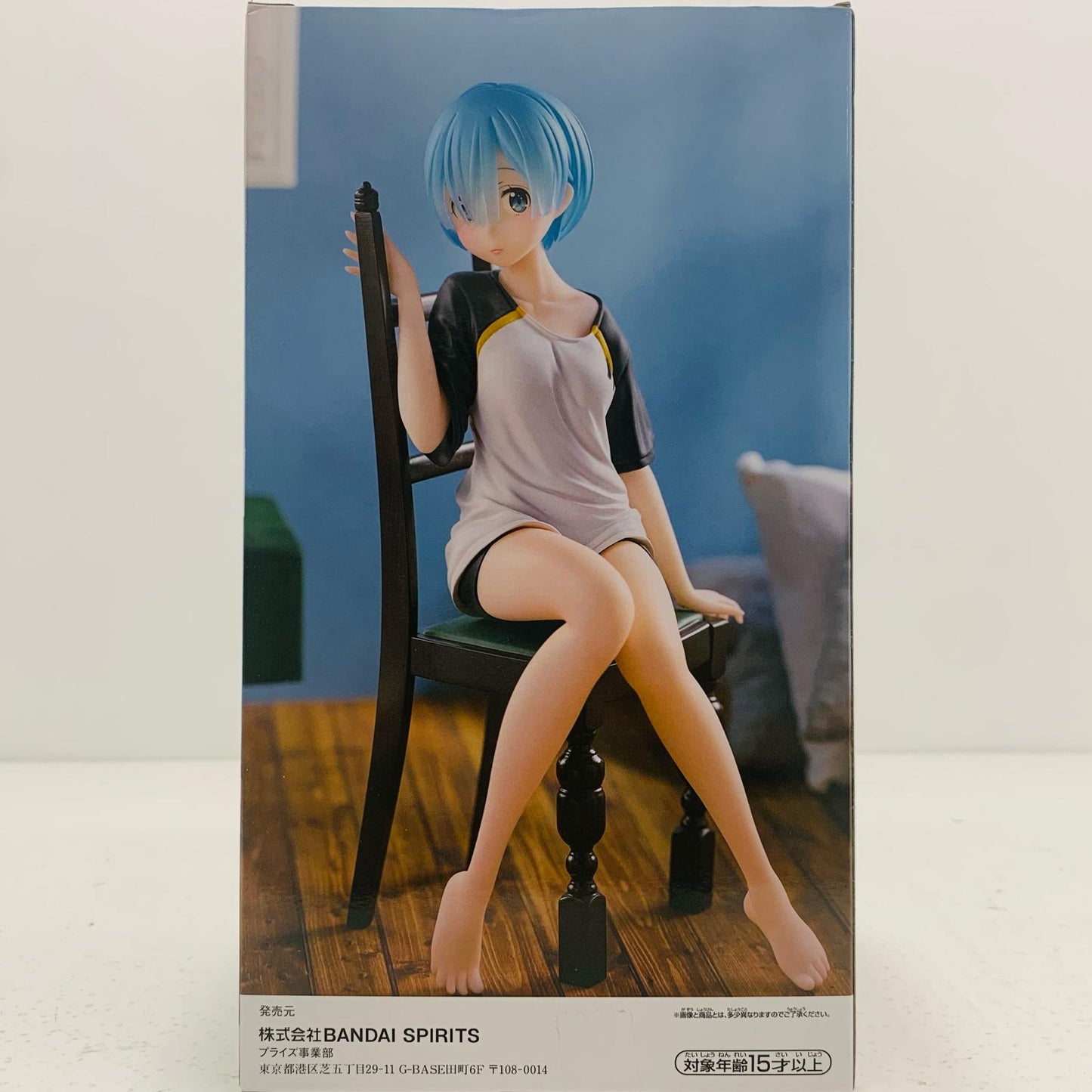 【中古】 レム「Re:ゼロから始める異世界生活」-Relaxtime-レムT-Shirtver.【フィギュア】【飾磨店】