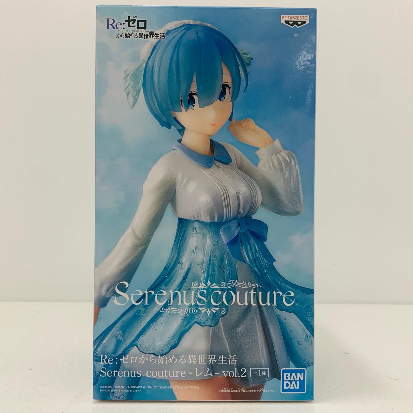 【中古】 レム「Re:ゼロから始める異世界生活」Serenuscouture-レム-vol.2【フィギュア】【飾磨店】