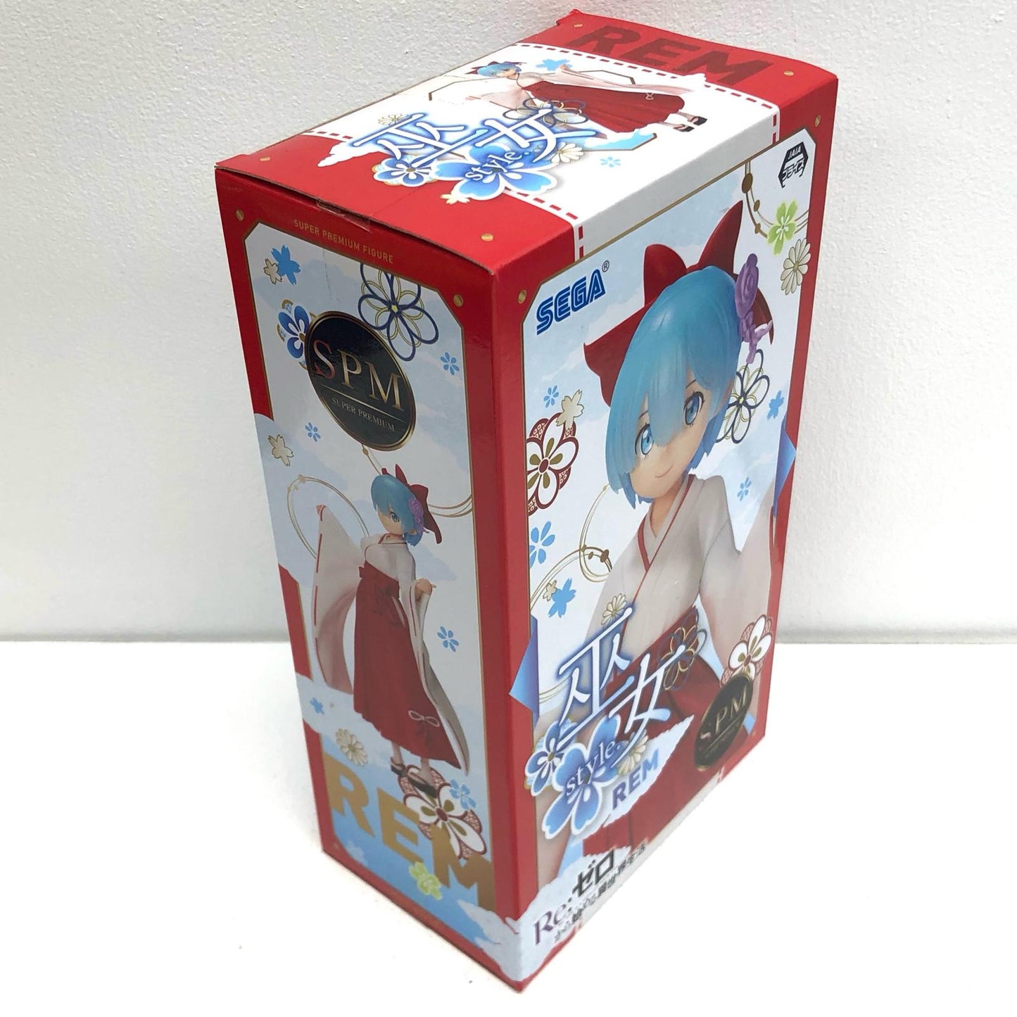 【中古】 Re:ゼロから始める異世界生活 フィギュア レム プレミアム 巫女-Style 1045082【フィギュア】【加古川物流】