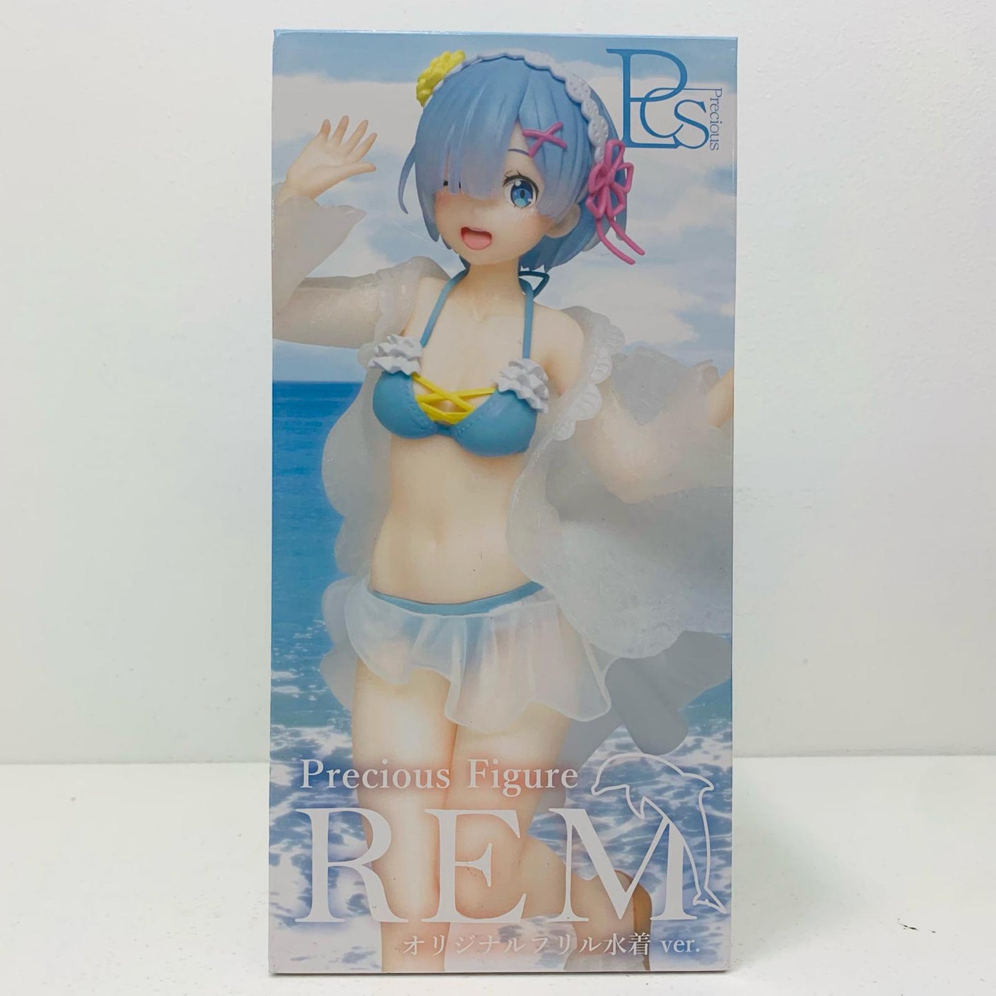 【中古】 レム~オリジナルフリル水着ver.~プレシャスフィギュア「Re:ゼロから始める異世界生活」【フィギュア】【飾磨店】