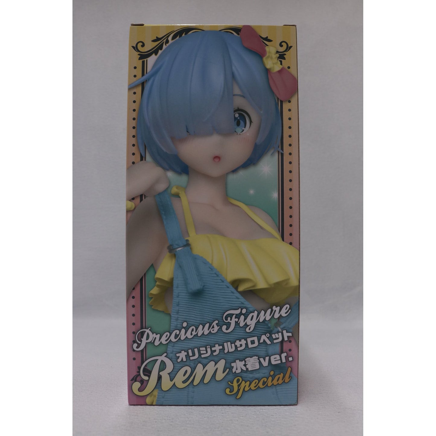 【中古】 レム~オリジナルサロペット水着Ver.Special~セガ限定プレシャスフィギュア「Re:ゼロから始める異世界生活」【フィギュア】【飾磨店】