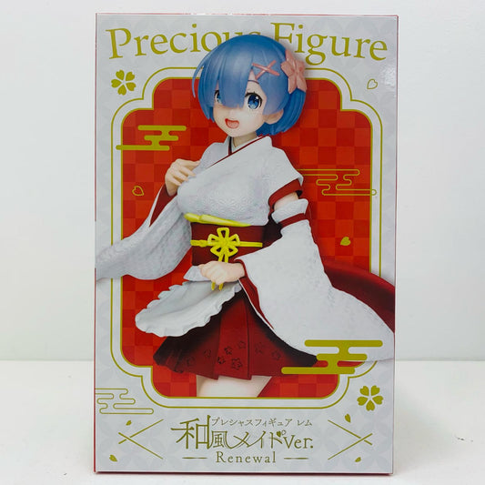 【中古】 レム~和風メイドver.~Renewalプレシャスフィギュア「Re:ゼロから始める異世界生活」【フィギュア】【飾磨店】