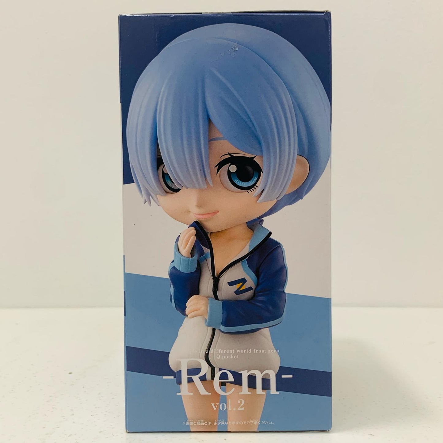 【中古】 レムB(衣装ブルー)「Re:ゼロから始める異世界生活」Qposket-Rem-vol.2【フィギュア】【飾磨店】