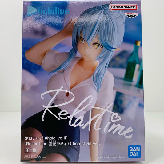 【中古】 雪花ラミィOfficestylever.#hololiveIF-Relaxtime-「バーチャルYouTuberホロライブ」【フィギュア】