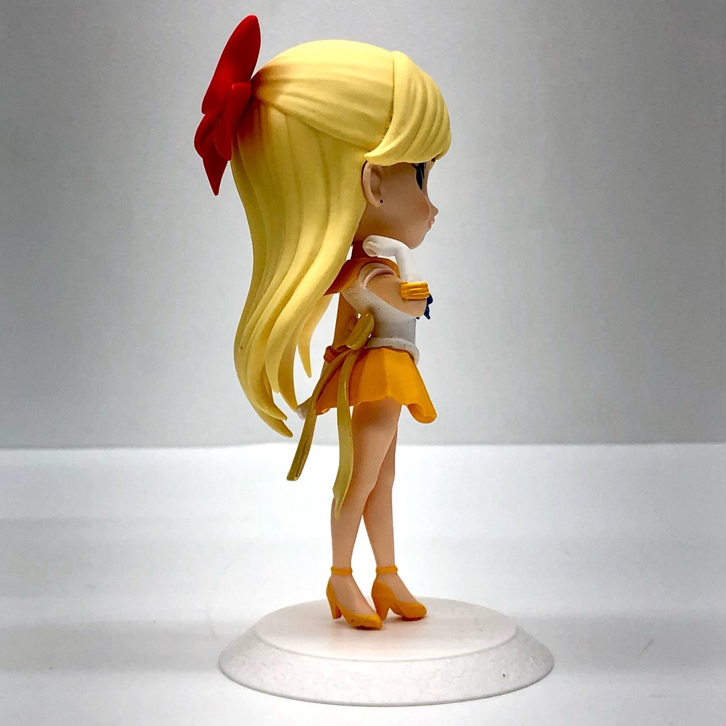 【中古】 スーパーセーラーヴィーナス(衣装淡)「劇場版美少女戦士セーラームーンEternal」Qposket-SUPERSAILORVENUS-【フィギュア】【飾磨店】