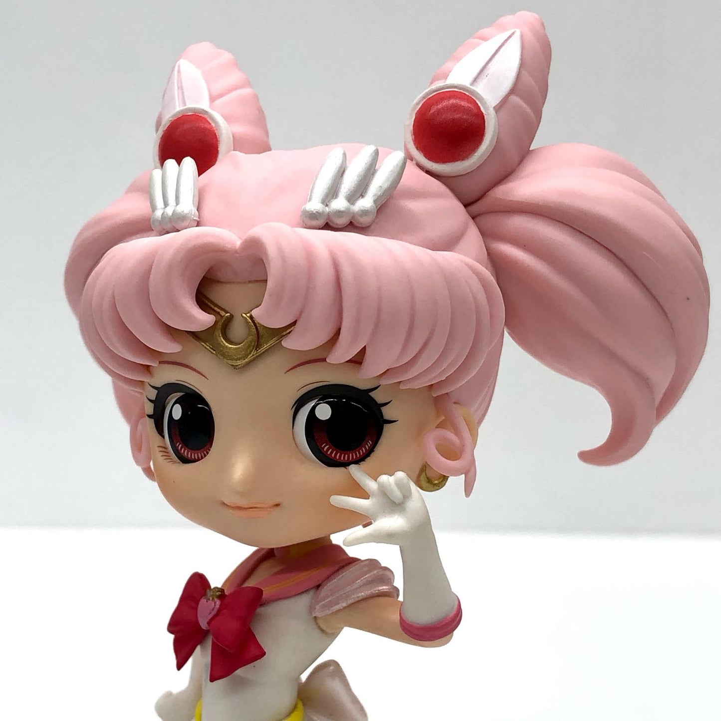 【中古】 スーパーセーラーちびムーン(衣装淡)「劇場版美少女戦士セーラームーンEternal」Qposket-SUPERSAILORCHIBIMOON-【フィギュア】【飾磨店】