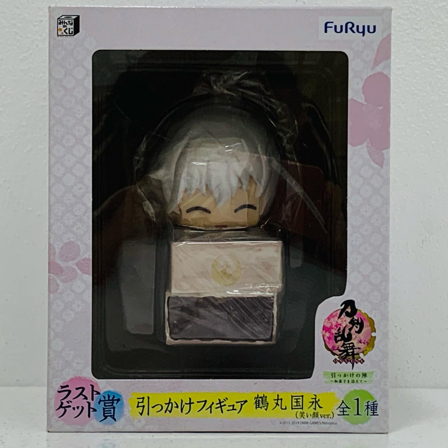 【中古】 鶴丸国永(笑い顔Ver.)「みんなのくじ刀剣乱舞-ONLINE-引っかけの陣~和菓子を添えて~」ラストゲット賞引っかけフィギュア【フィギュア】