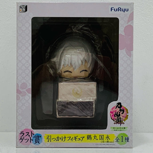 【中古】 鶴丸国永(笑い顔Ver.)「みんなのくじ刀剣乱舞-ONLINE-引っかけの陣~和菓子を添えて~」ラストゲット賞引っかけフィギュア【フィギュア】