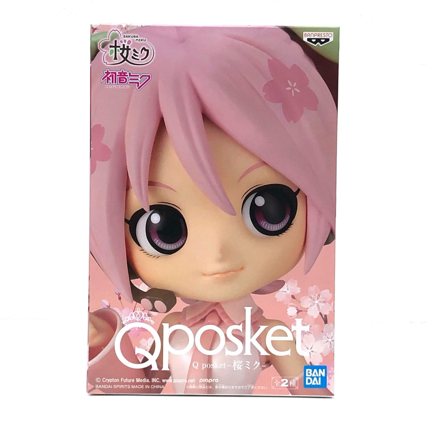 【中古】 桜ミクB(パステルトーンカラー)「初音ミク」Qposket-桜ミク-【フィギュア】