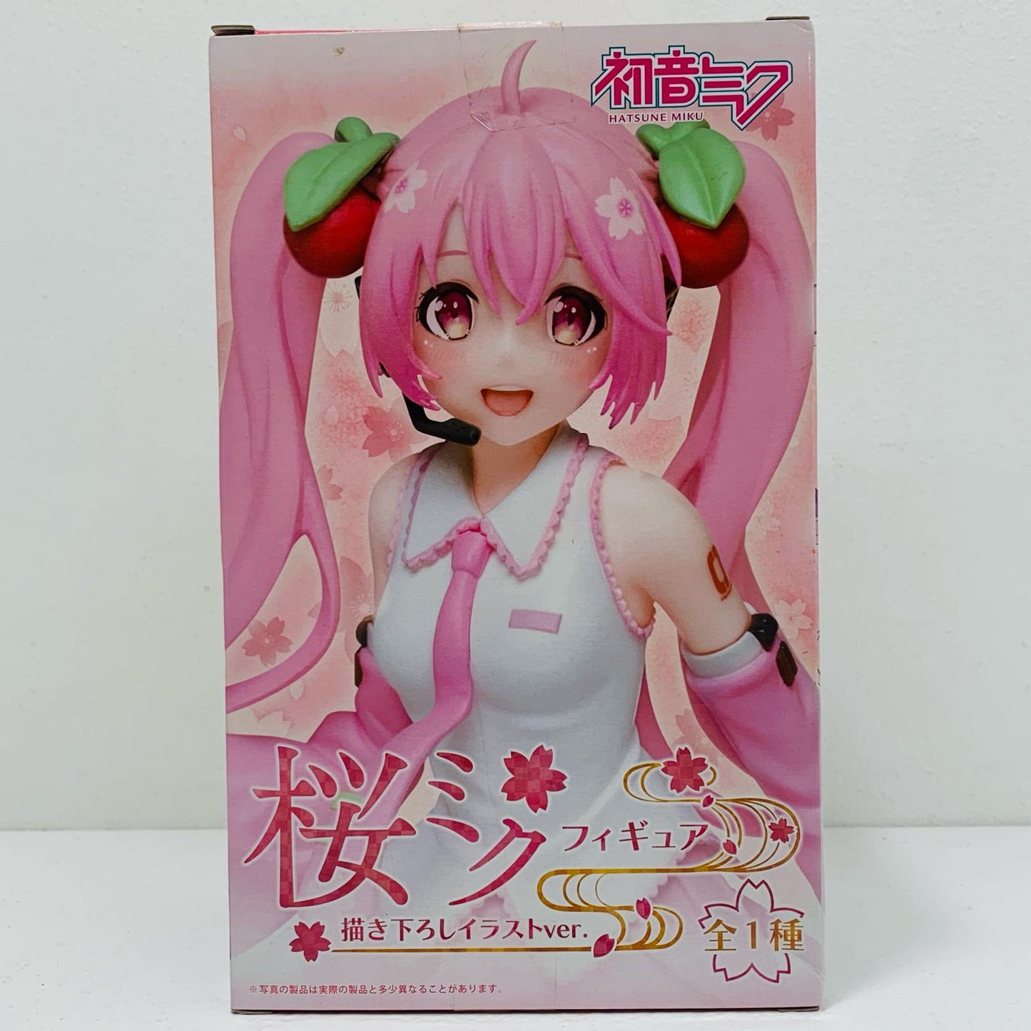 【中古】 桜ミク描き下ろしイラストver.オリジナル桜ミクフィギュア「キャラクター・ボーカル・シリーズ01初音ミク」【フィギュア】