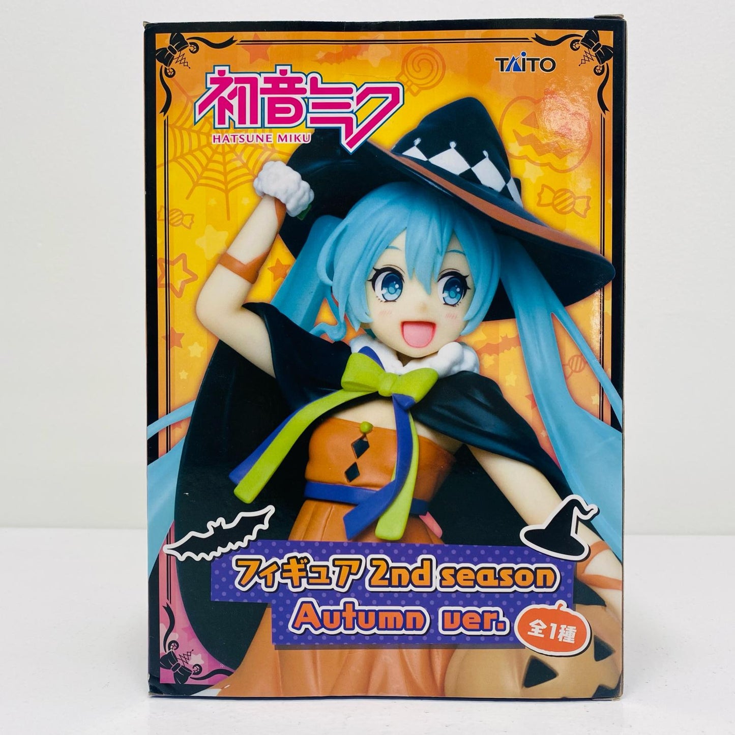 【中古】 初音ミクフィギュア2ndseasonAutumnver.「キャラクター・ボーカル・シリーズ01初音ミク」 ボーカロイド フィギュア 初音ミク 2nd season Autumn ver.【フィギュア】【飾磨店】