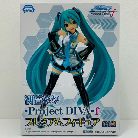 【中古】 初音ミクプレミアムフィギュア「初音ミク-ProjectDIVA-f」【フィギュア】