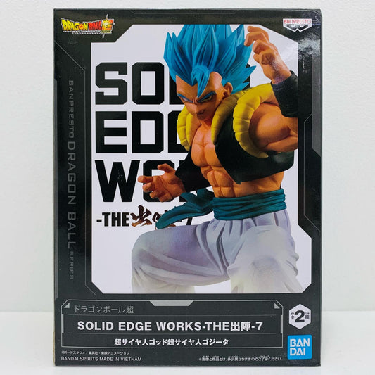 【中古】 超サイヤ人ゴッド超サイヤ人ゴジータ「ドラゴンボール超」SOLIDEDGEWORKS-THE出陣-7【フィギュア】