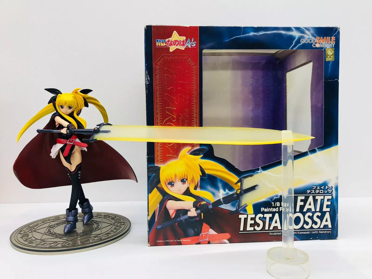 【中古】 フェイト・テスタロッサ「魔法少女リリカルなのはA’s」1/8PVC製塗装済み完成品【フィギュア】【加古川物流】