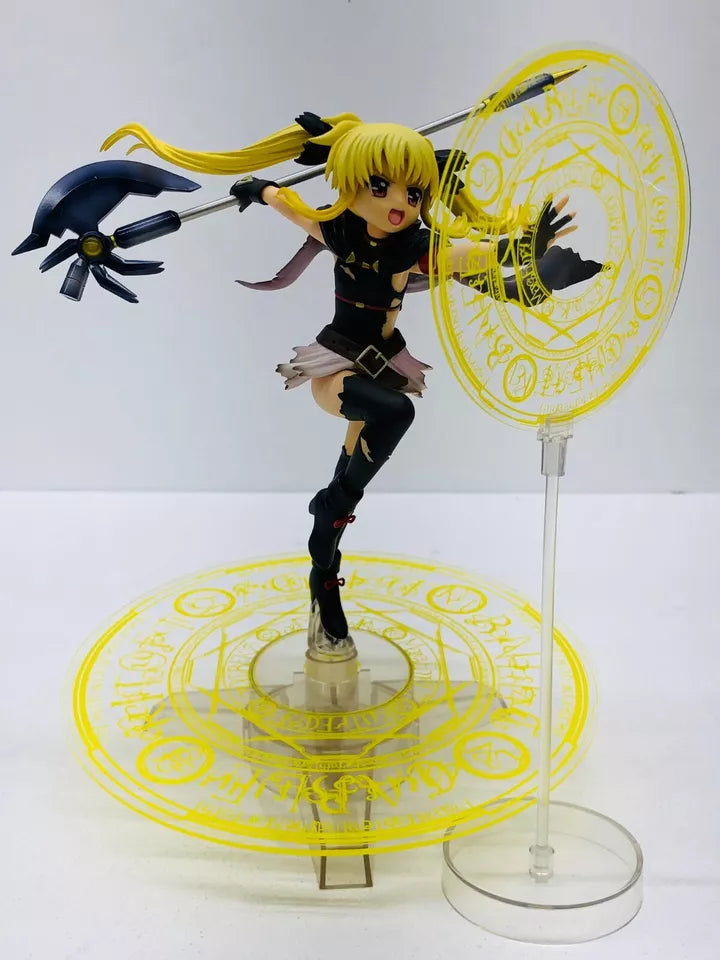 【中古】 フェイト・テスタロッサ-全身全霊-「魔法少女リリカルなのはTheMOVIE1st」1/8塗装済み完成品【フィギュア】【加古川物流】