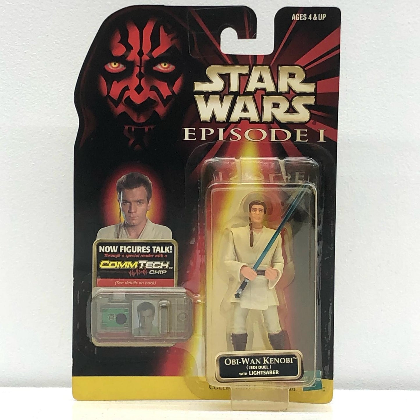 【中古】 オビ=ワン・ケノービ「スター・ウォーズエピソード1/ファントム・メナス」コムテックベーシックフィギュア【フィギュア】【加古川物流】