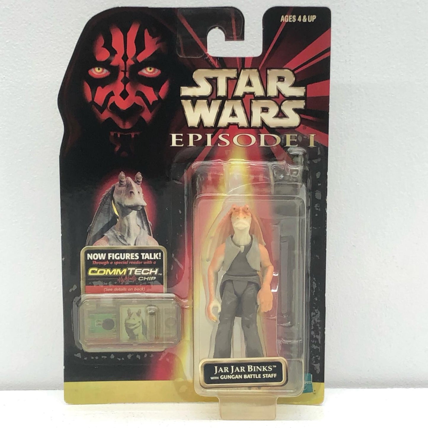 【中古】 ジャー・ジャー・ビンクス「スター・ウォーズエピソード1/ファントム・メナス」コムテックベーシックフィギュア【フィギュア】【加古川物流】