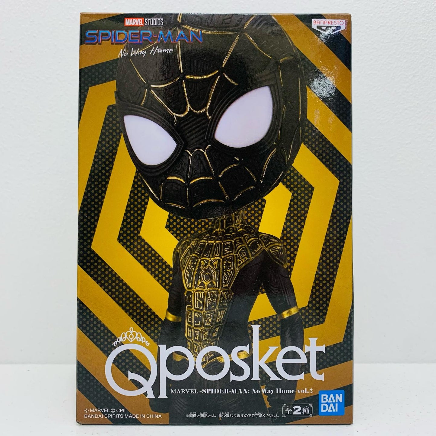 【中古】 スパイダーマンA(マスク)「MARVEL」QposketMARVEL-SPIDER-MAN:NoWayHome-vol.2【フィギュア】